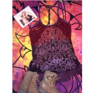 Free People Rustic Tank Sz 2