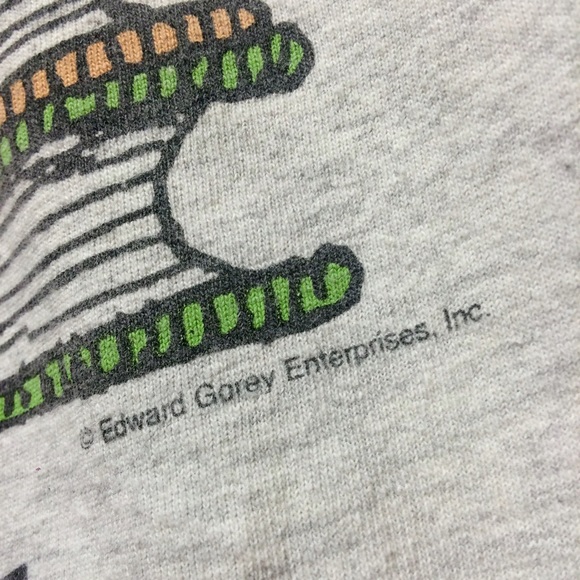 SOLD! Edward Gorey Books. Cats. Life is Good shirt - Picture 3 of 3