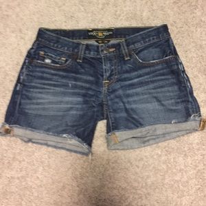 Lucky Brand Jeans boyfriend shorts 00/24