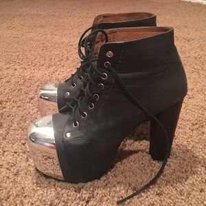 JEFFREY CAMPBELL STEELE TOE LITA