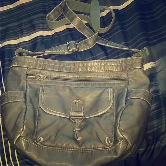 Blue crossbody bag - Picture 1 of 2