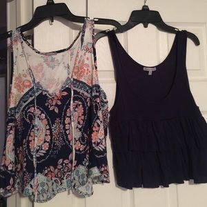 XS Charlotte Russe Crop Tops