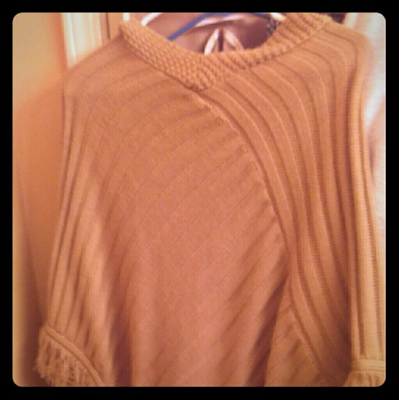 Nice beige poncho