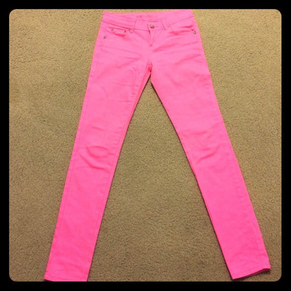 I don't wear hot pink any more..