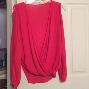 XS slit sleeve Charlotte Russe Top