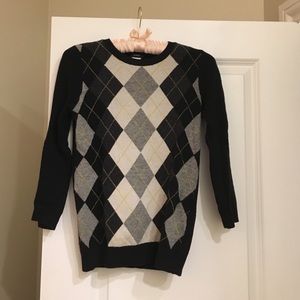 Classic argyle sweater