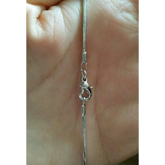 Blue Heart Necklace - Picture 2 of 2