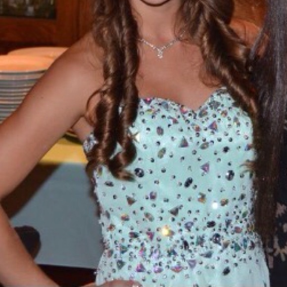 Long Strapless Prom Dress! - Picture 4 of 4