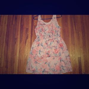 Pastel floral dress from Charlotte Russe (Size: L)