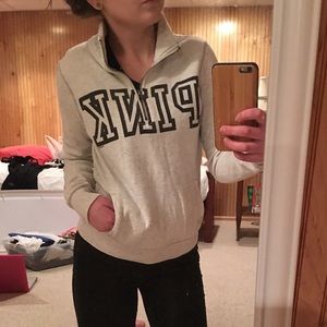 VS Pink half vip pullover