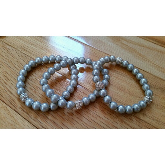 Faux Pearl Bracelets Bundle
