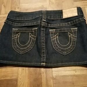 FINAL REDUCTION!! True Religion denim skirt
