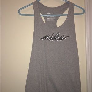 Nike gray tank top