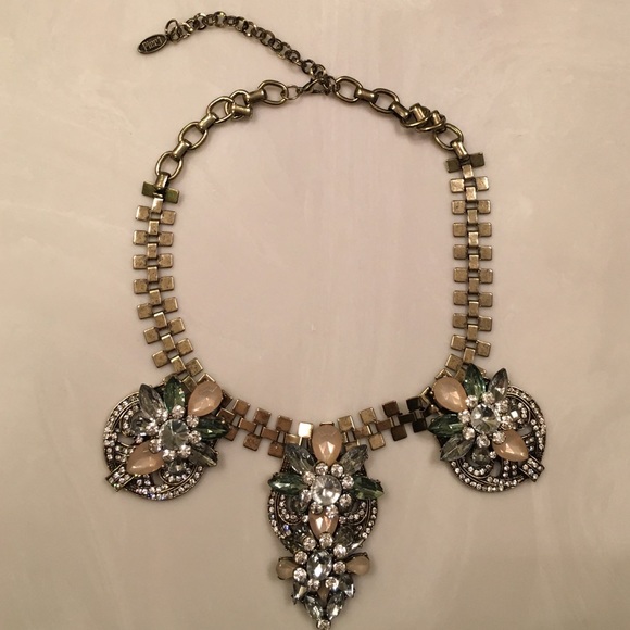 SOLD❌Emerald 3 Pendant Statement Necklace❌SOLD