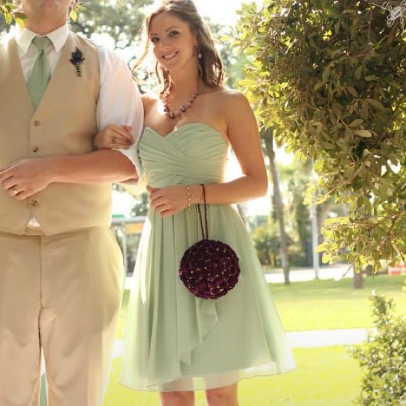 Was a bridesmaid dress.