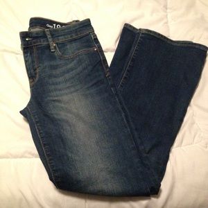GAP 1969 Sexy Bootcut 27S Dark Wash Denim Jeans