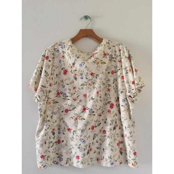 Floral Tee - Picture 2 of 3