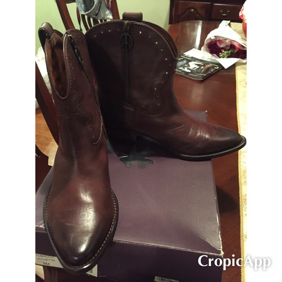Lucky brand cowboy boots