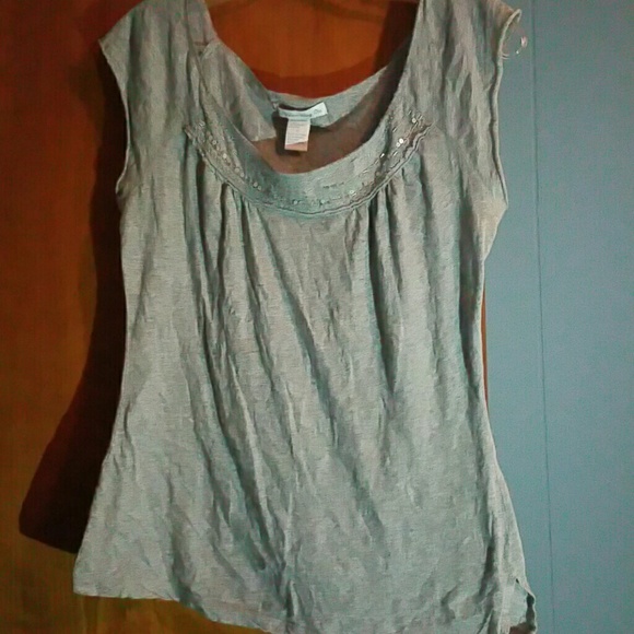 Short sleeve sparkle tee