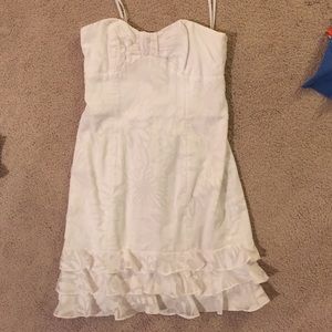 Must go! Lilly Pulitzer white dress