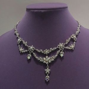 Clear AB Crystal Necklace