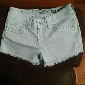 Miss Me cargo shorts