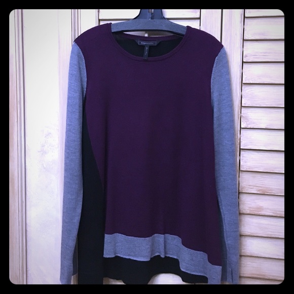 BCBGMAXAZRIA color block sweater (worn just once)