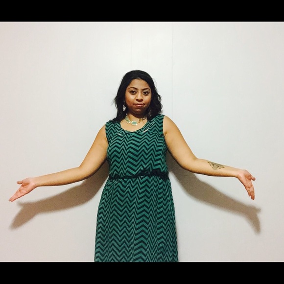 Striped green sundress from Ross (Size: 6) - Picture 2 of 3