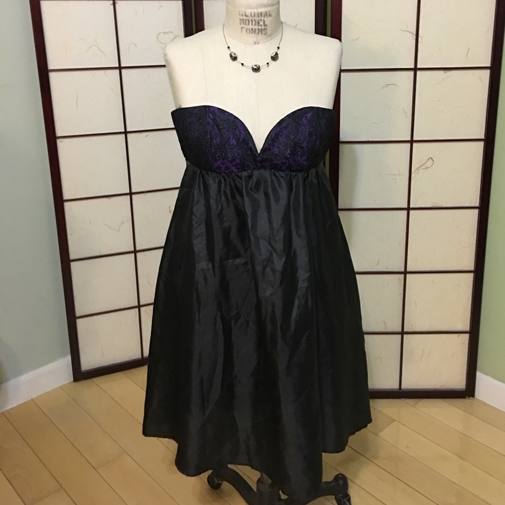 NEVER WORN Molly New York strapless babydoll dress