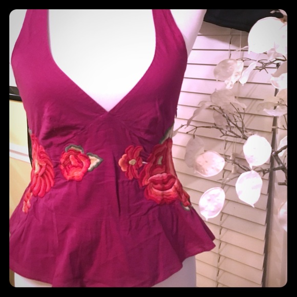 Anthropologie Tops - Anthropology flower top