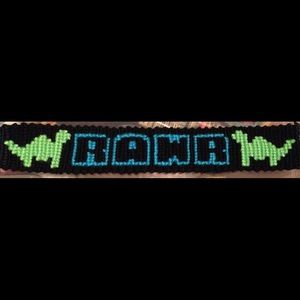 Handmade macrame friendship bracelet