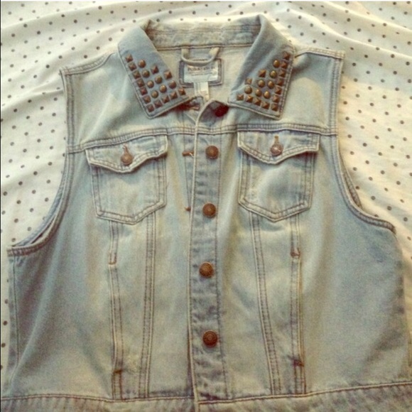 Denim vest