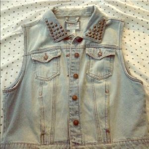 Denim vest
