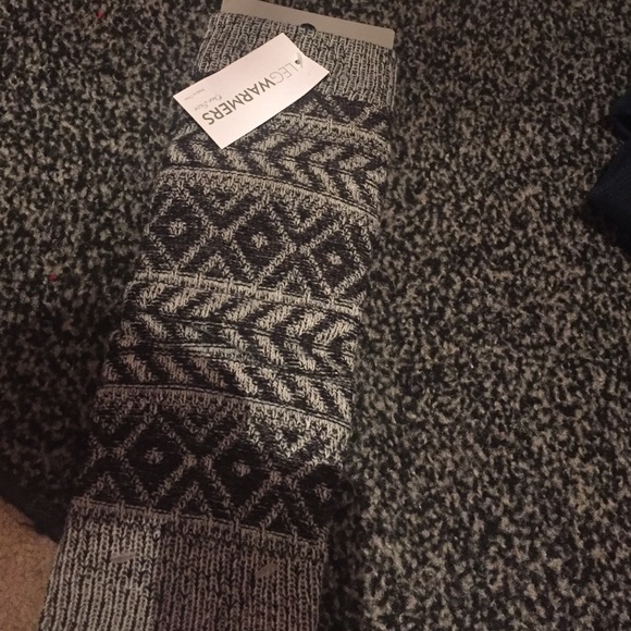 NWT Aztec leg warmers