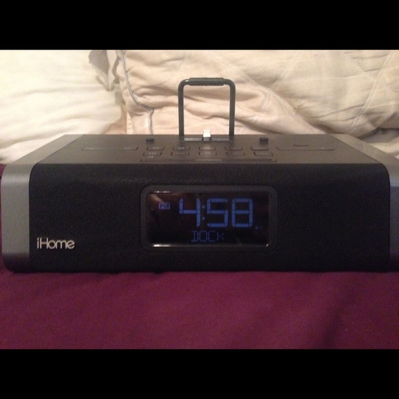 Used iHome charging dock and music