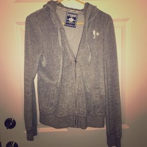 Victoria's Secret Pink shimmer grey jacket