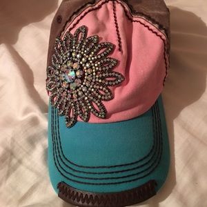 Woman's bling hat