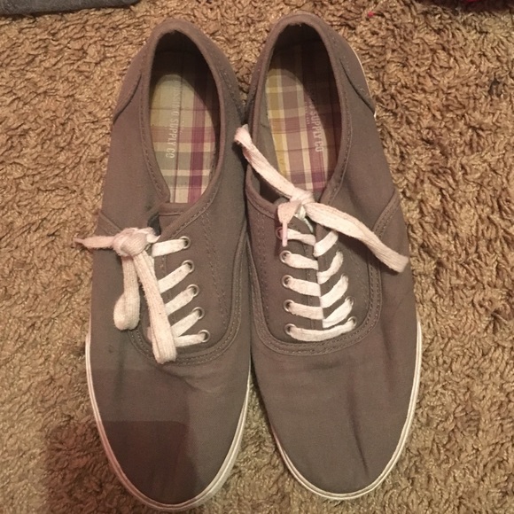 Gray shoes