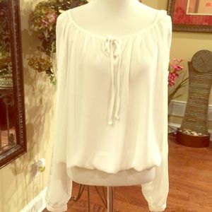Xoxo white blouse. Size medium
