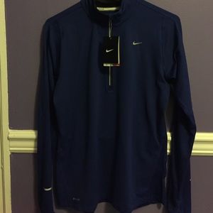 Nike Dri Fit half zip running top