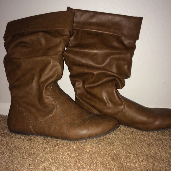 Brown boots