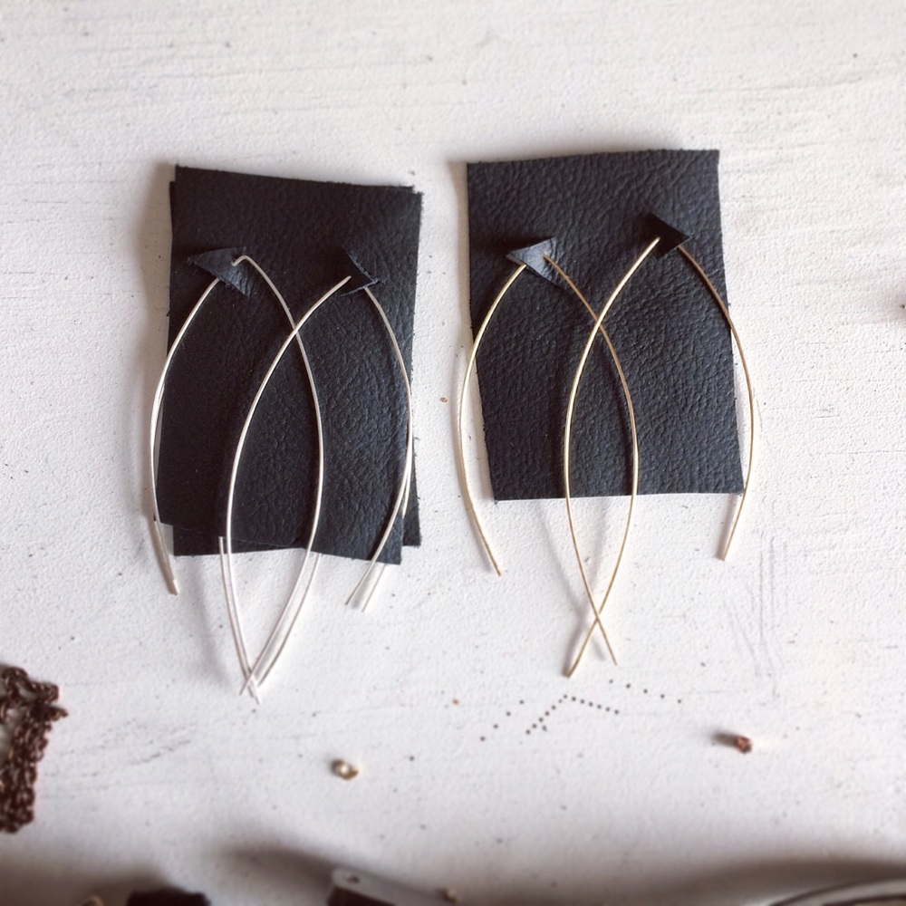 Simplistic Wire Threader Earrings