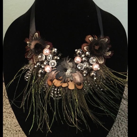 Birds of a Feather Statement Necklace-Just Arrived