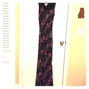 Band of gypsies floral maxi dress