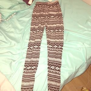 Aztec leggings