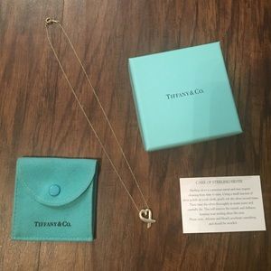 TIFFANY & CO. silver 'loving heart' necklace