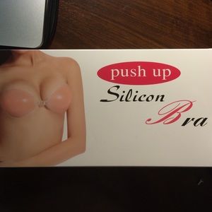 Silicon push-up bra