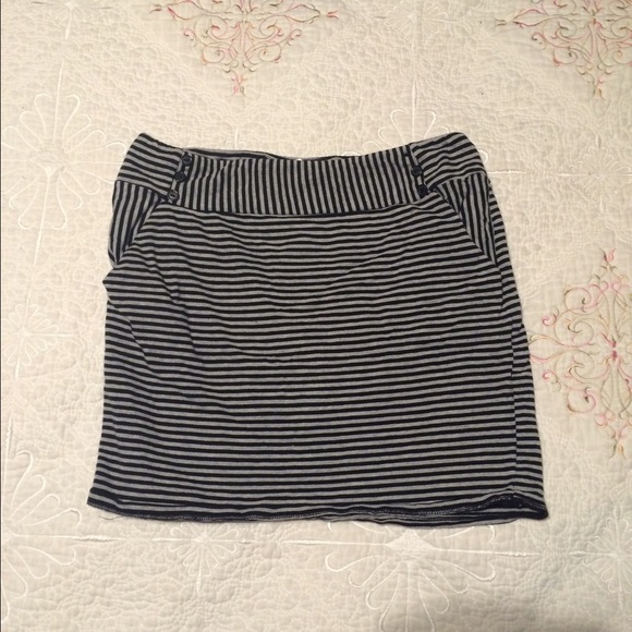 Striped skirt