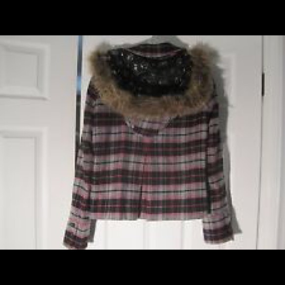 Victoria Secret PINK Plaid Coat - Picture 2 of 2
