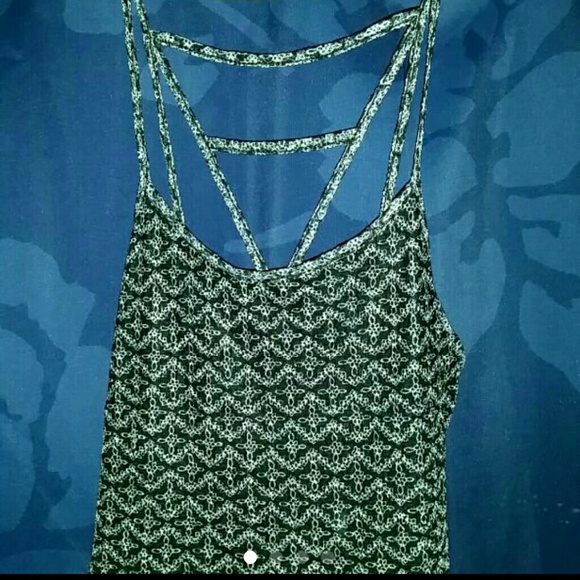 Lace cage back dress